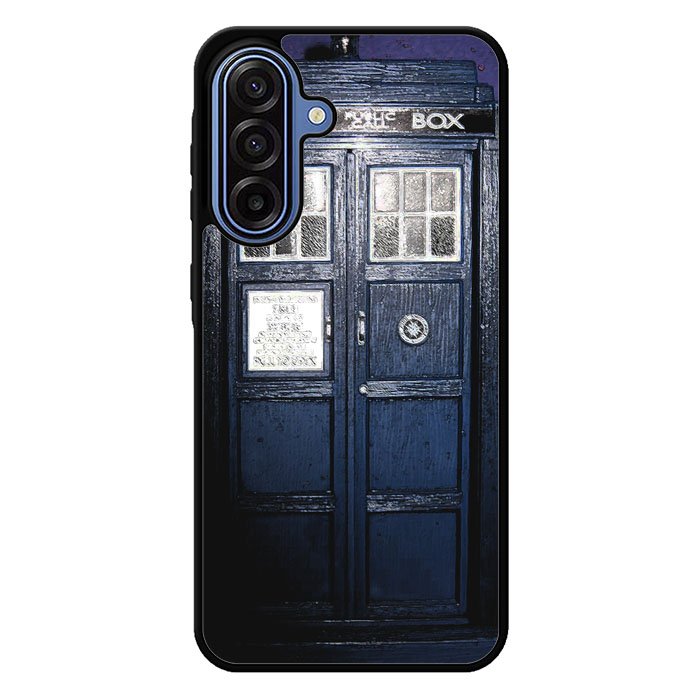 Dark Blue Tardis doctor who toys Samsung Galaxy A17 5G Case BC3008
