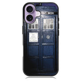 Dark Blue Tardis doctor who toys iPhone 17 Case BC3008