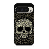 Dead sugar skull flower pattern Case Google Pixel 9 Pro XL BC3010