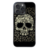 Dead sugar skull flower pattern Case iPhone 15 Pro Max BC3010