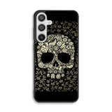 Dead sugar skull flower pattern Samsung Galaxy A26 Case BC3010