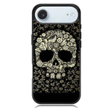 Dead sugar skull flower pattern iPhone 17 Air Case BC3010