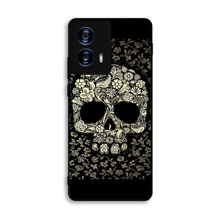 Dead sugar skull flower pattern Motorola Moto G Power 5G 2024 Case BC3010