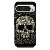 Dead sugar skull flower pattern Google Pixel 10 | Google Pixel 10 Pro Case BC3010