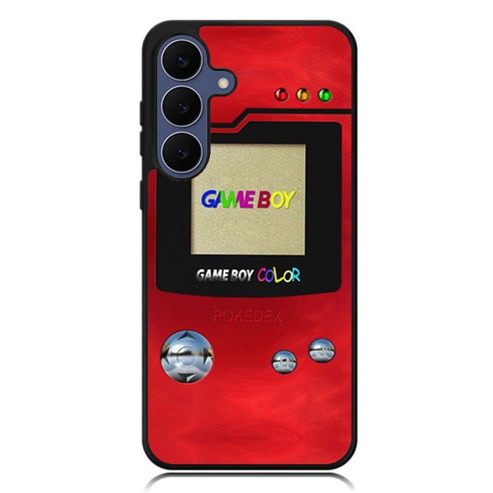 Pokedex pokemon gameboy art Samsung Galaxy S25 FE Case BC2981