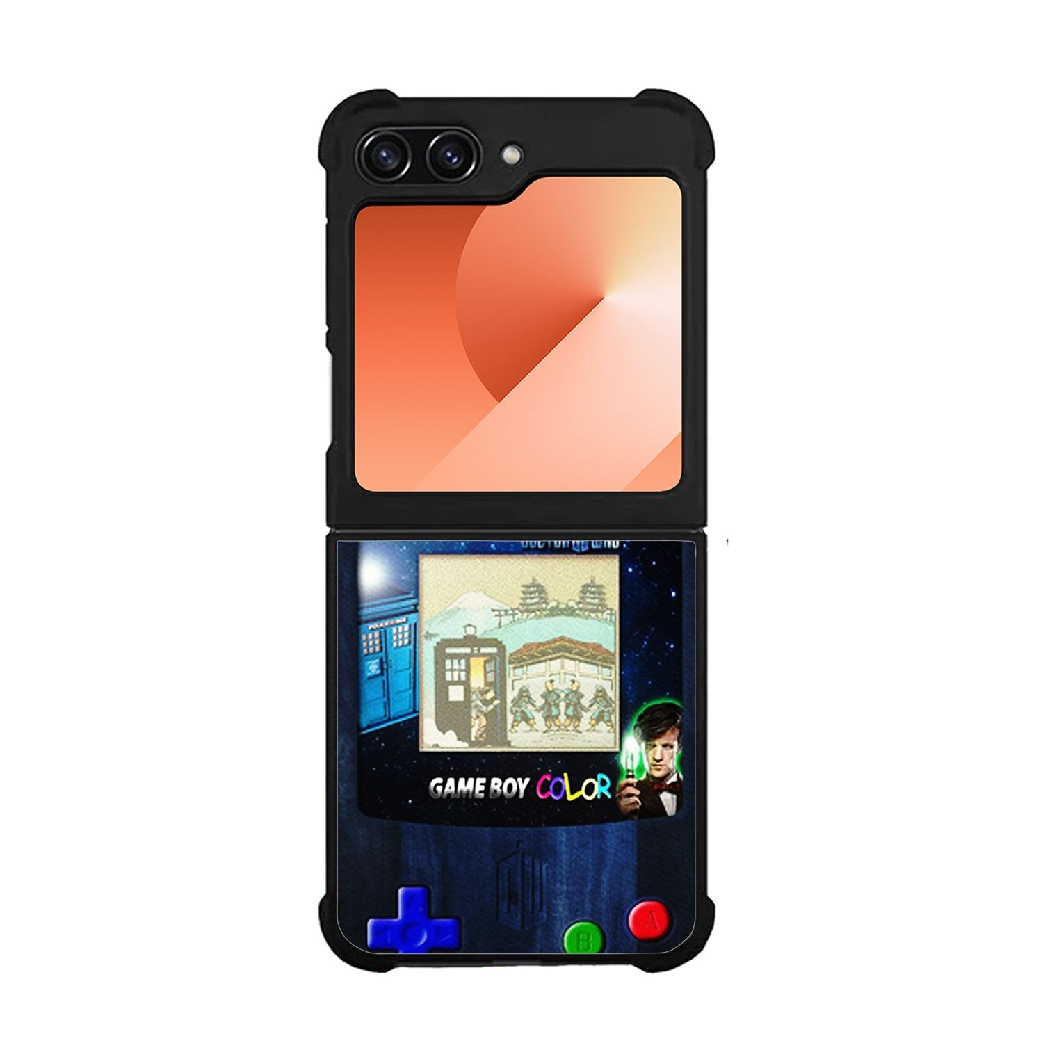 Retro gameboy tardis doctor who Case Samsung Galaxy Z Flip 6 5G BC2988