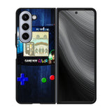 Retro gameboy tardis doctor who Case Samsung Galaxy z Fold 5 5G BC2988