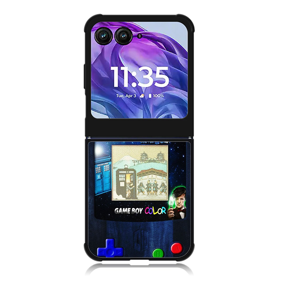 Retro gameboy tardis doctor who Motorola Moto Razr 2024 , Moto Razr 50 Case FE2988