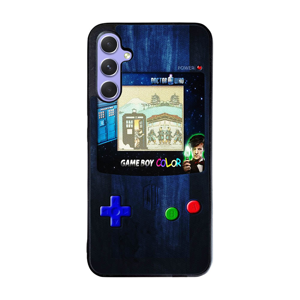 Retro gameboy tardis doctor who Case Samsung Galaxy A35 5G BC2988