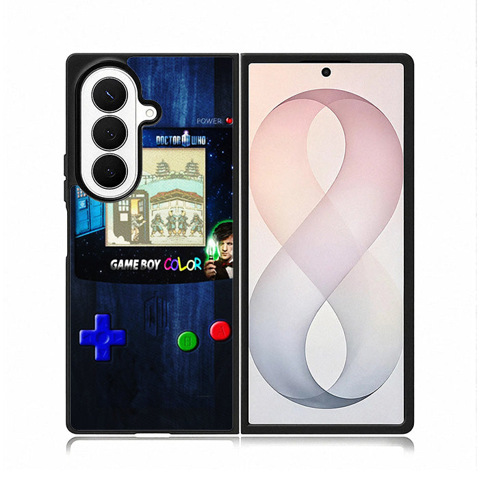 Retro gameboy tardis doctor who Samsung Galaxy Z Fold 8 Ultra Case BC2988
