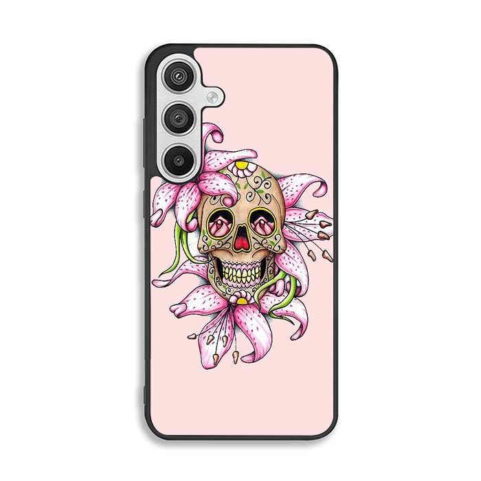 Sugar Skull Crow Honey bird Flower Samsung Galaxy A26 Case BC2994