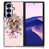 Sugar Skull Crow Honey bird Flower Samsung Galaxy Z Fold 7 5G Case BC2994