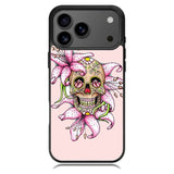 Sugar Skull Crow Honey bird Flower iPhone 17 Pro Case BC2994
