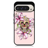 Sugar Skull Crow Honey bird Flower Google Pixel 10 | Google Pixel 10 Pro Case BC2994