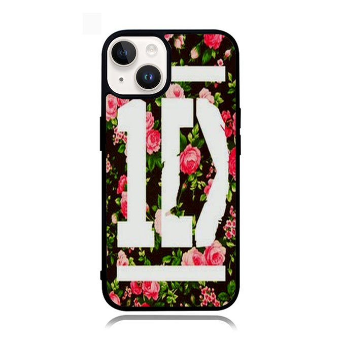 1D One Direction Floral Case iPhone 14 Plus BC3033