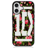 1D One Direction Floral Case iPhone 16 BC3033