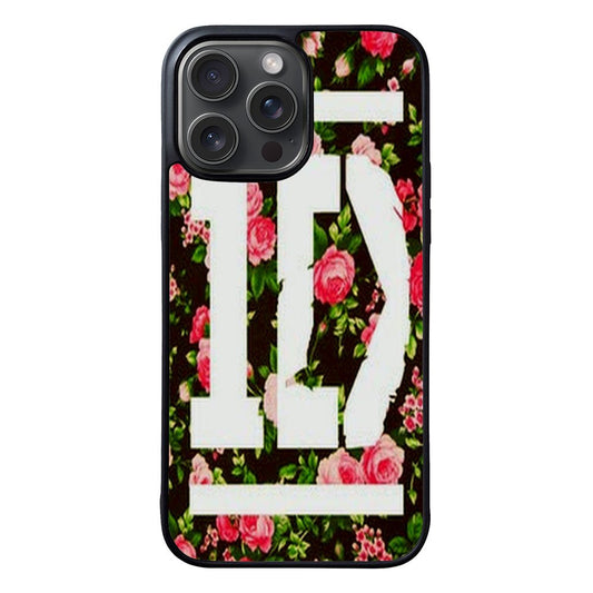 1D One Direction Floral Case iPhone 15 Pro Max BC3033