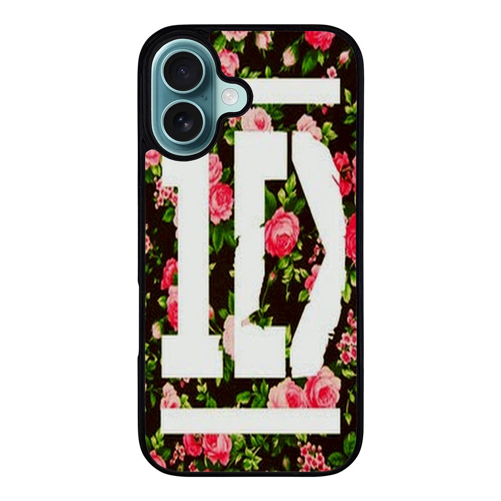 1D One Direction Floral Case iPhone 16 Plus BC3033