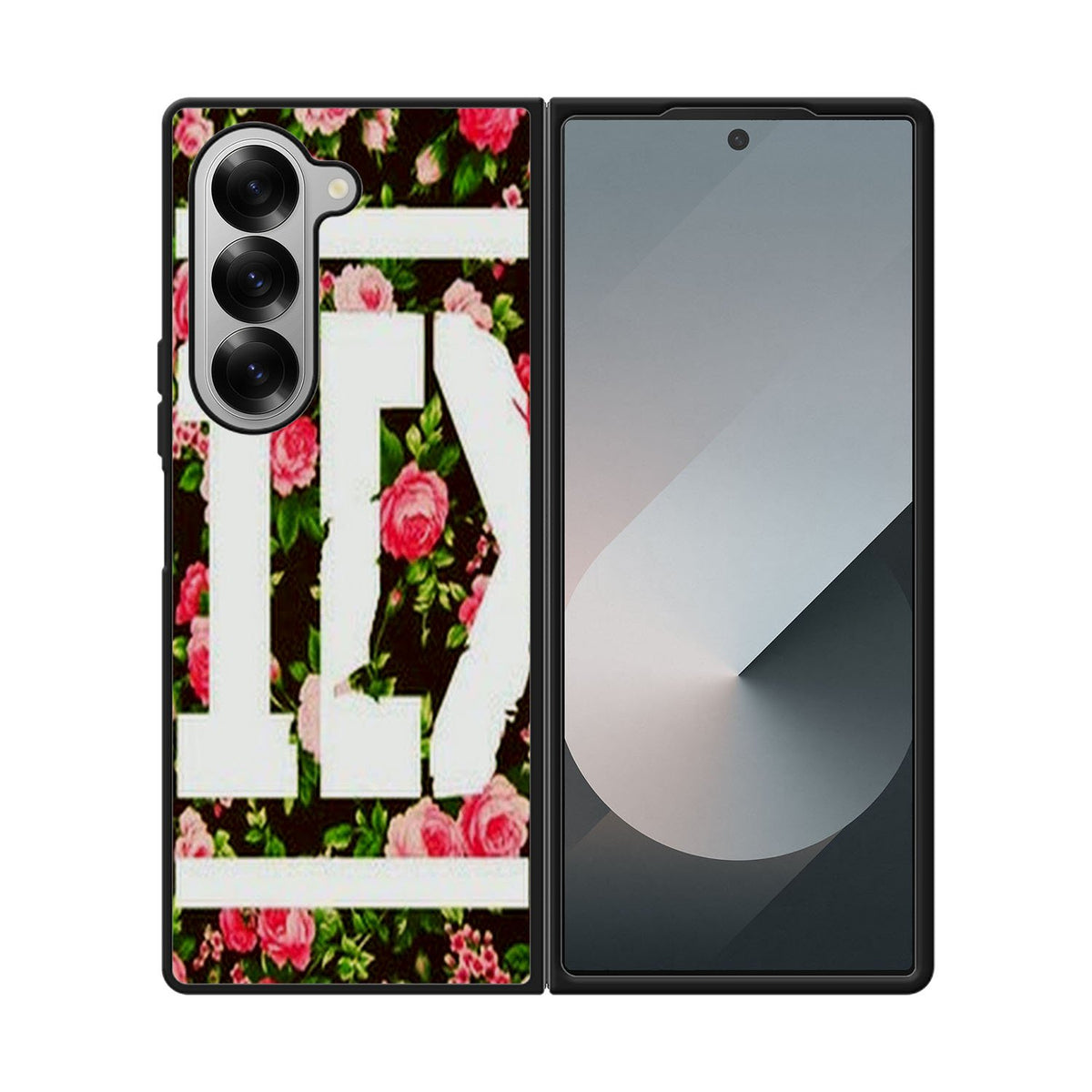 1D One Direction Floral Case Samsung Galaxy Z Fold 6 5G BC3033