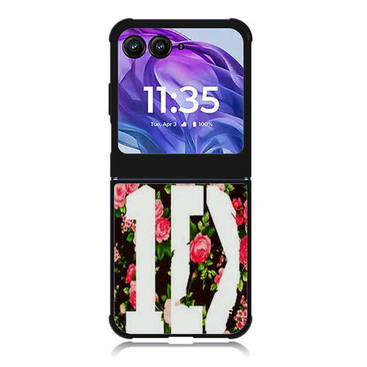 1D One Direction Floral Case Motorola Moto RAZR Plus 2024 5G BC3033