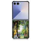Alice in Wonderland and cat Samsung Galaxy Z Flip 7 Case BC3046