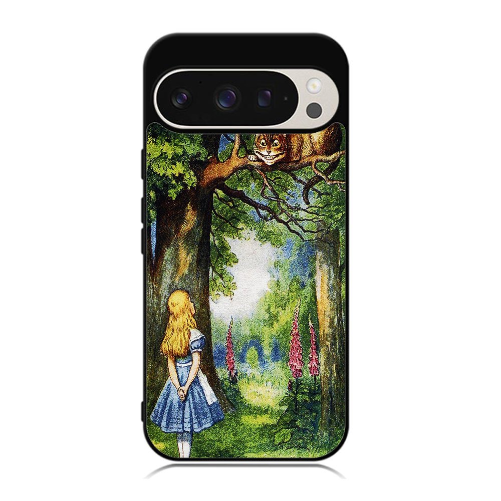 Alice in Wonderland and cat Case Google Pixel 9 Pro XL BC3046