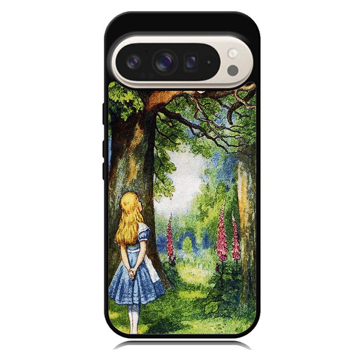 Alice in Wonderland and cat Google Pixel 10 Pro XL Case BC3046