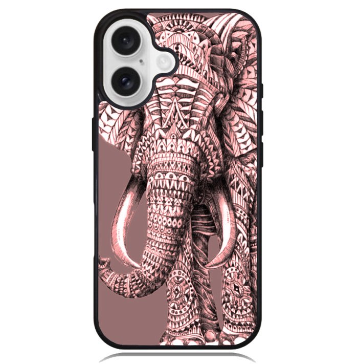 Aztec elephant Case iPhone 16 BC3070