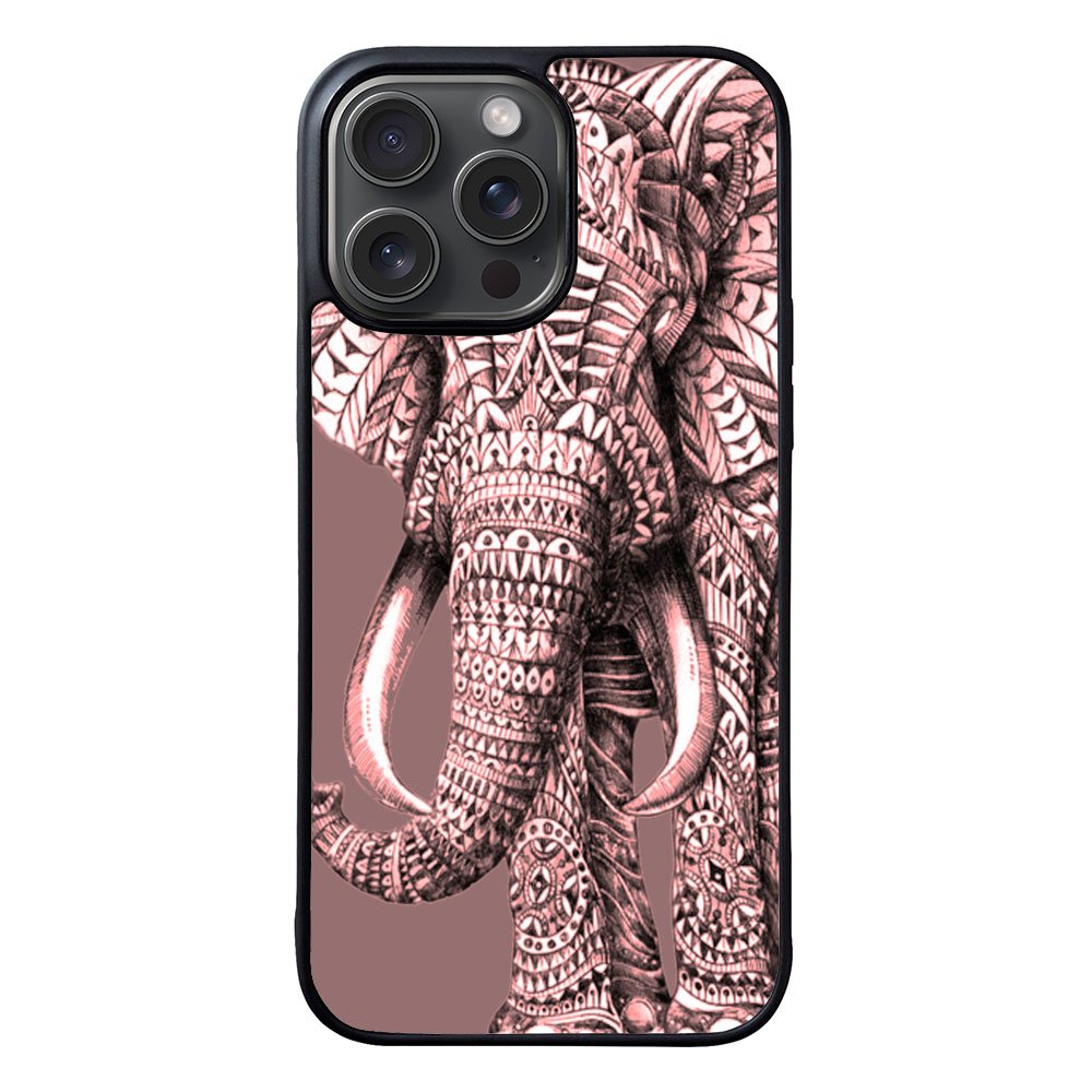 Aztec elephant Case iPhone 15 Pro BC3070
