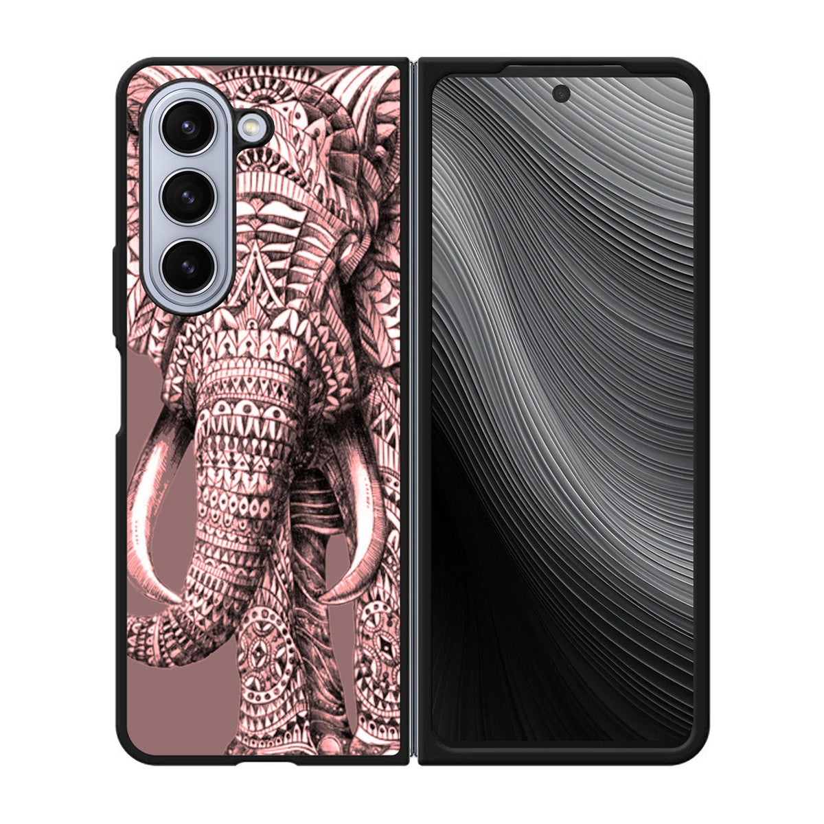 Aztec elephant Case Samsung Galaxy z Fold 5 5G BC3070
