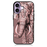 Aztec elephant iPhone 17 Case BC3070