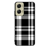 Black Plaid Case Motorola Moto G Stylus 2024 5G BC3000