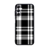Black Plaid Case Samsung Galaxy A15 BC3000