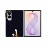 Calvin Hobbes Space Samsung Galaxy Z Fold 8 Case BC3005