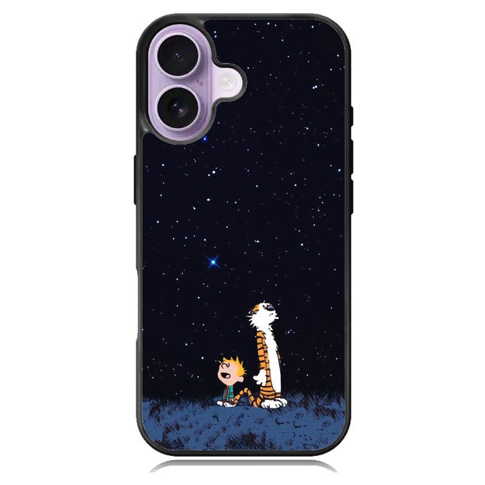 Calvin Hobbes Space iPhone 17 Case BC3005