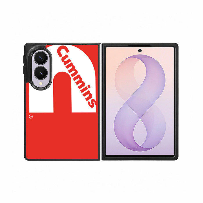 Cummins logo Samsung Galaxy Z Fold 8 Case BC3007