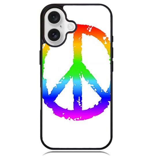 60S PEACE SIGN Case iPhone 16 BC3037