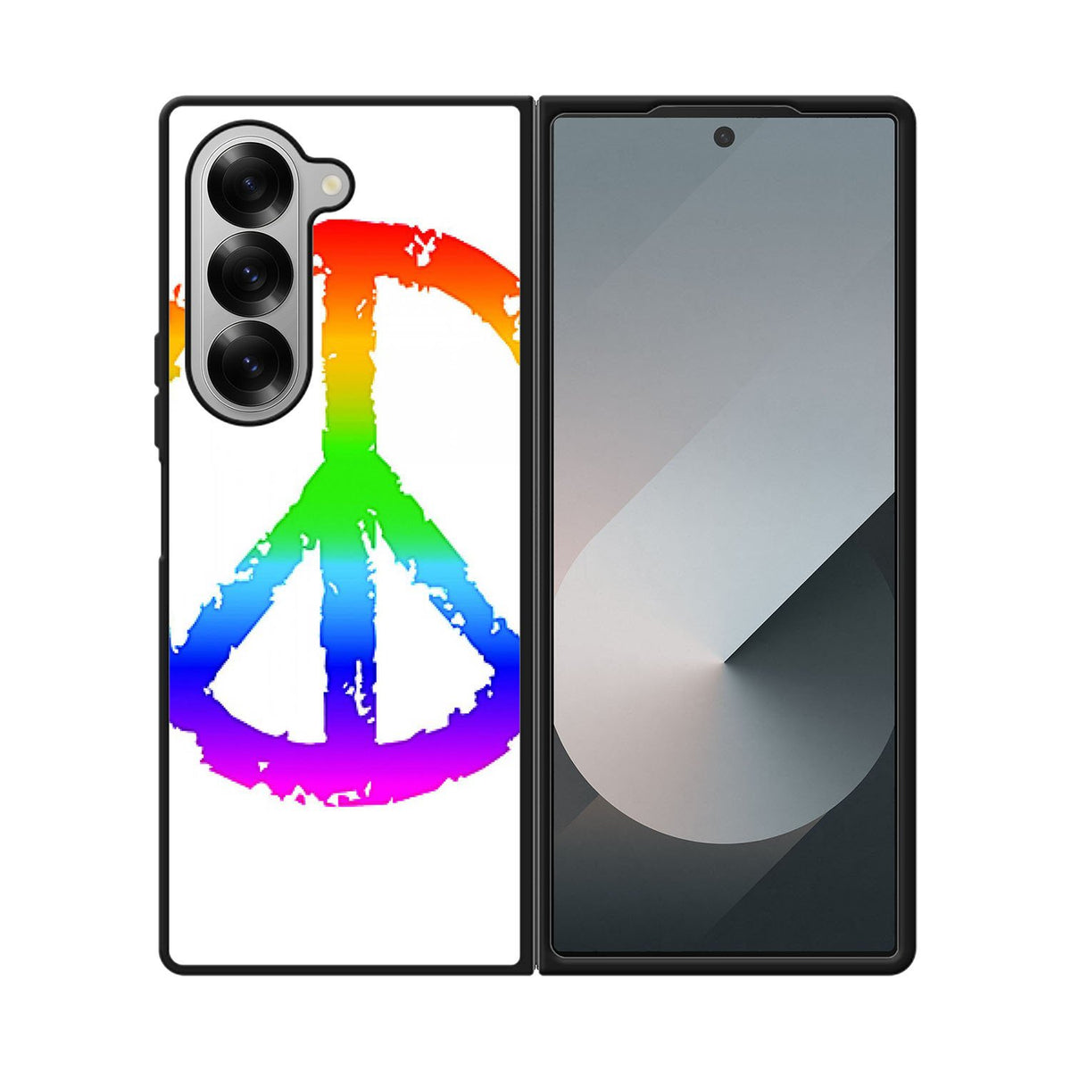60S PEACE SIGN Case Samsung Galaxy Z Fold 6 5G BC3037