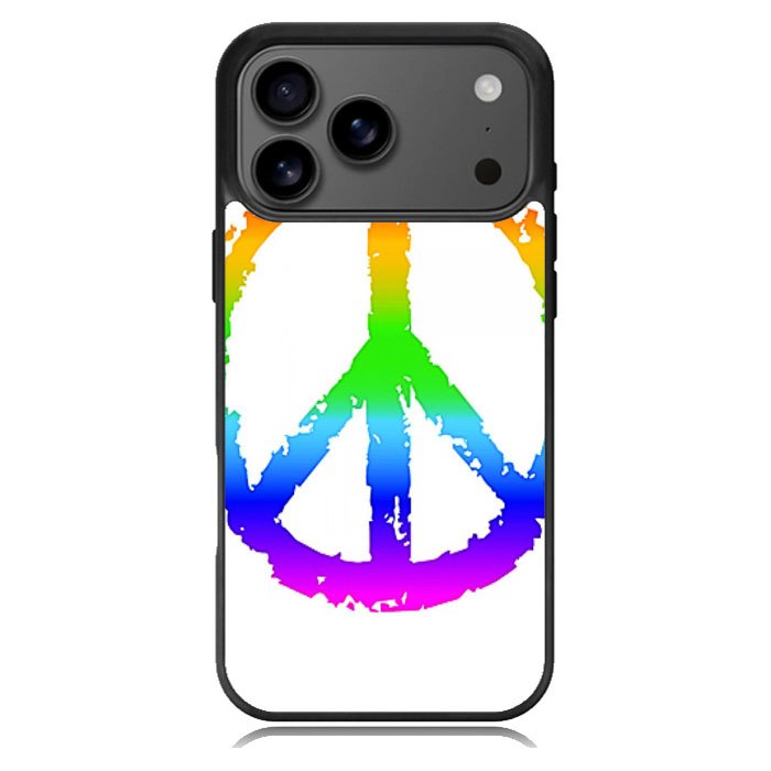 60S PEACE SIGN iPhone 17 Pro Case BC3037