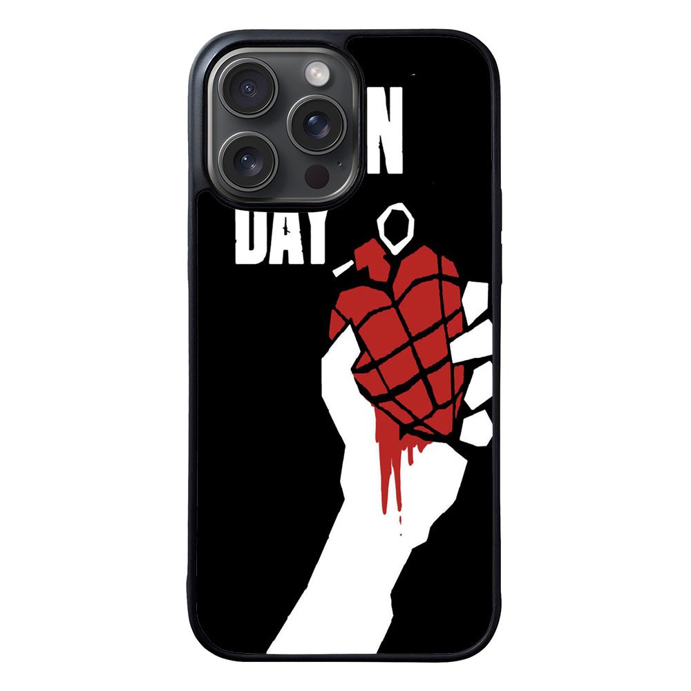 Green Day band Case iPhone 15 Pro Max BC3031