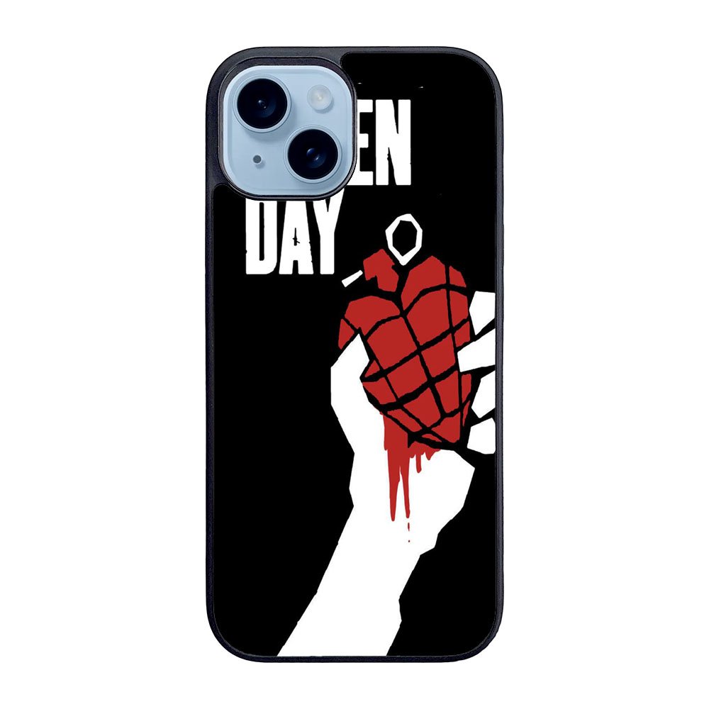 Green Day band Case iPhone 15 Plus BC3031