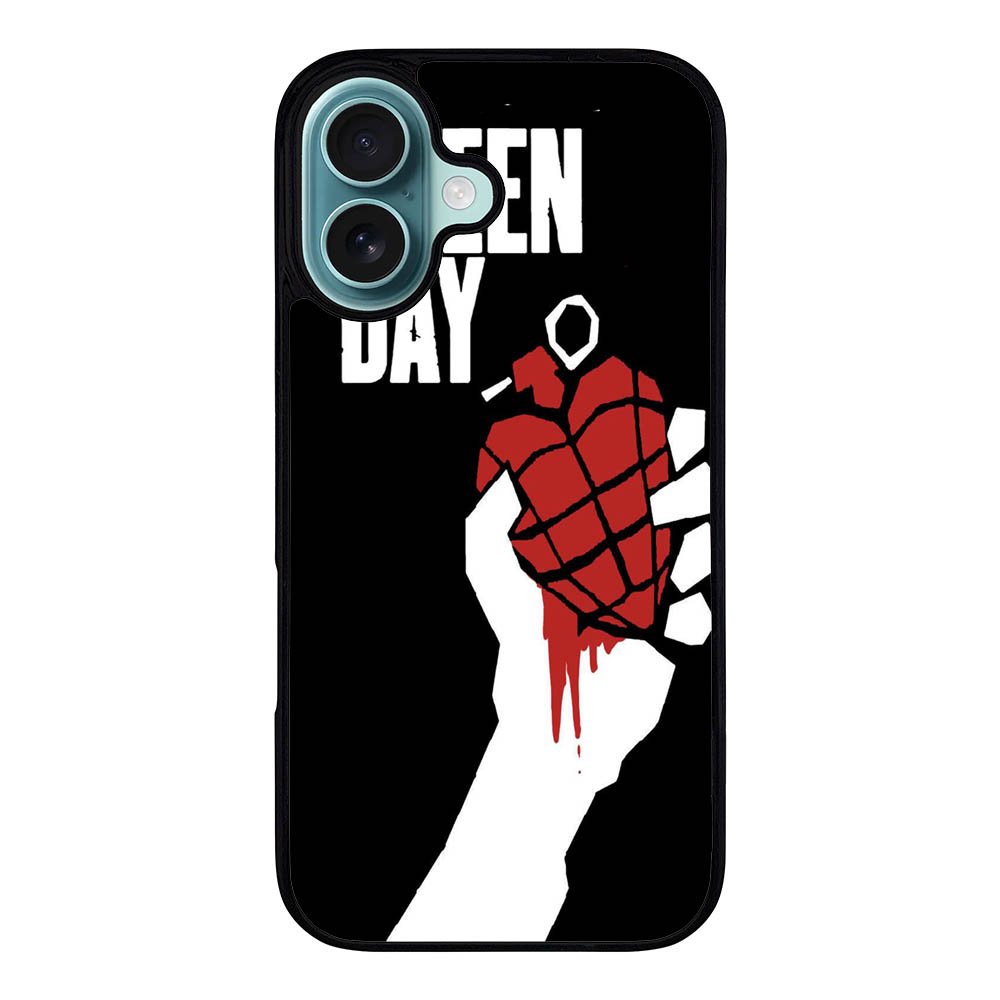 Green Day band Case iPhone 16 Plus BC3031