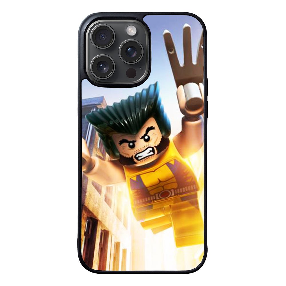 super heroes lego wolverine Case iPhone 15 Pro Max BC2996