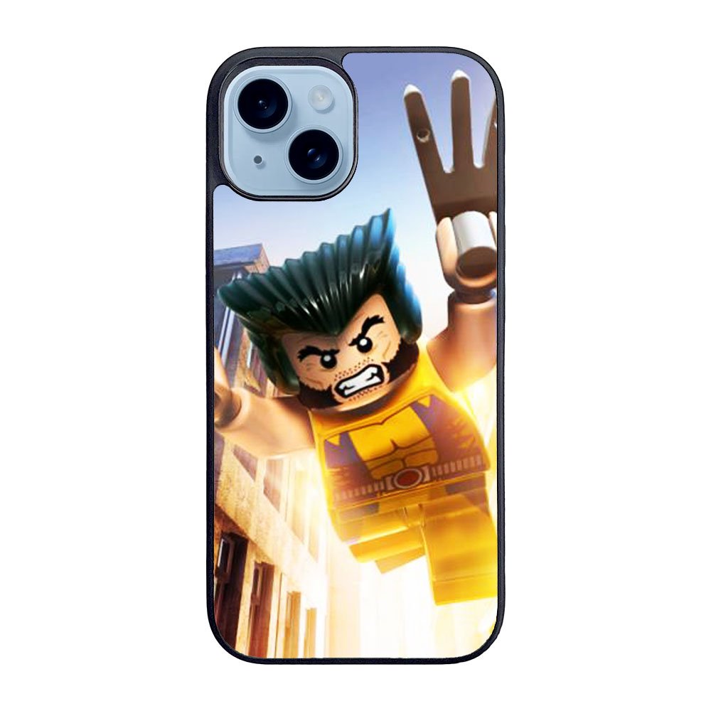 super heroes lego wolverine Case iPhone 15 BC2996