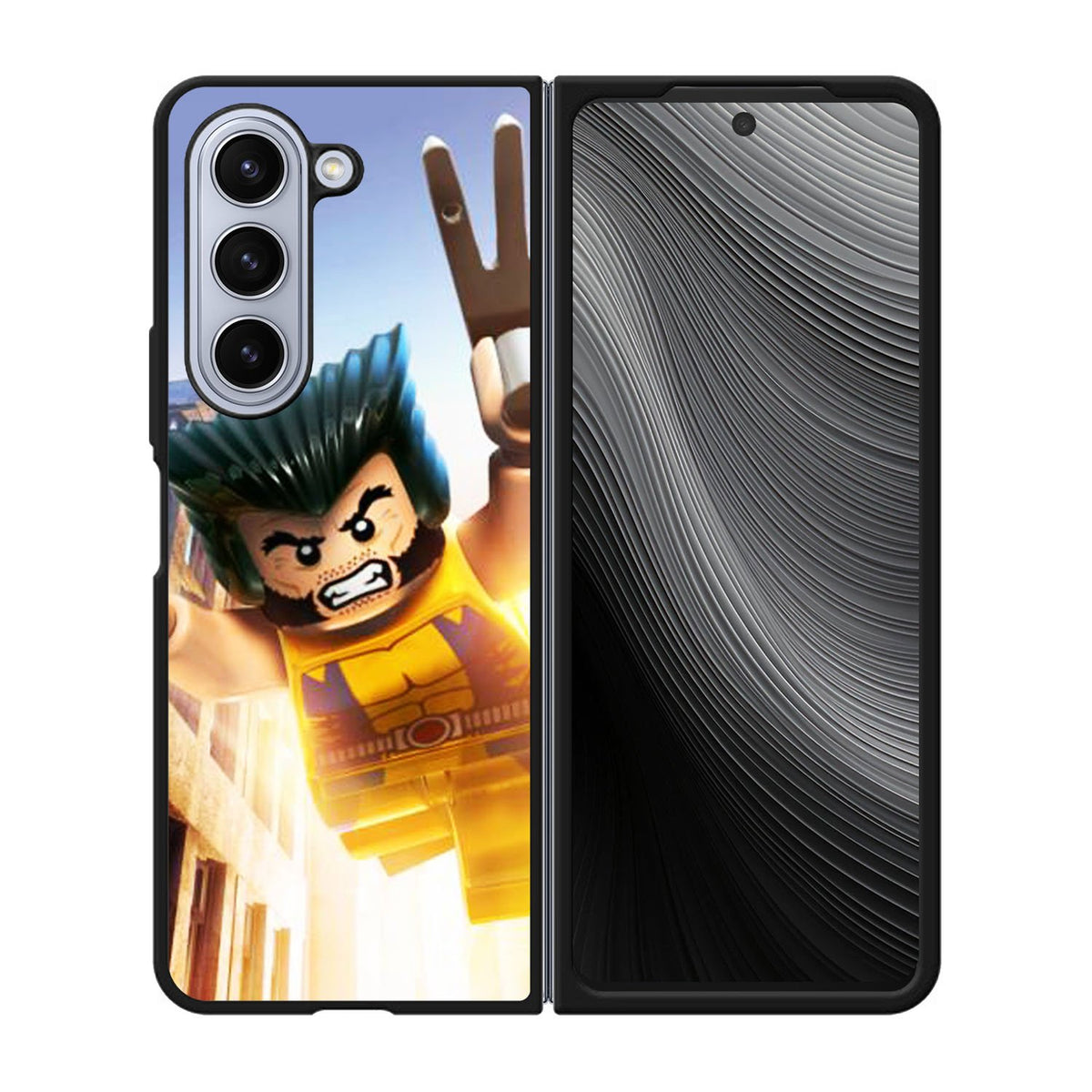 super heroes lego wolverine Case Samsung Galaxy z Fold 5 5G BC2996