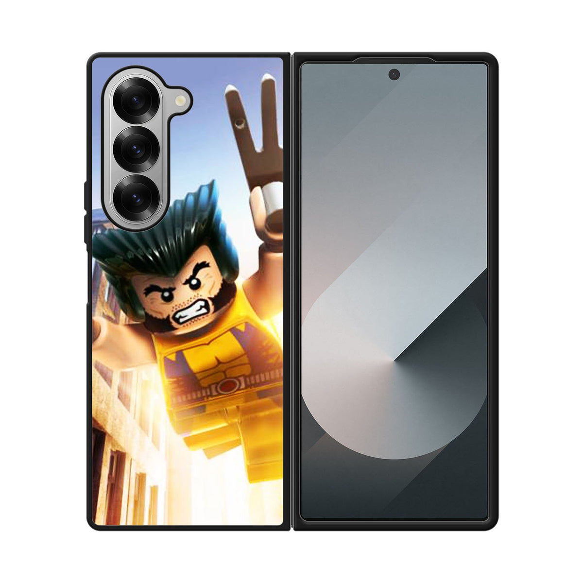 super heroes lego wolverine Case Samsung Galaxy Z Fold 6 5G BC2996