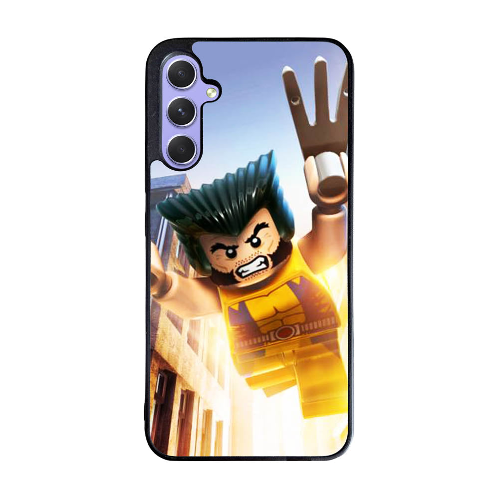 super heroes lego wolverine Case Samsung Galaxy A35 5G BC2996