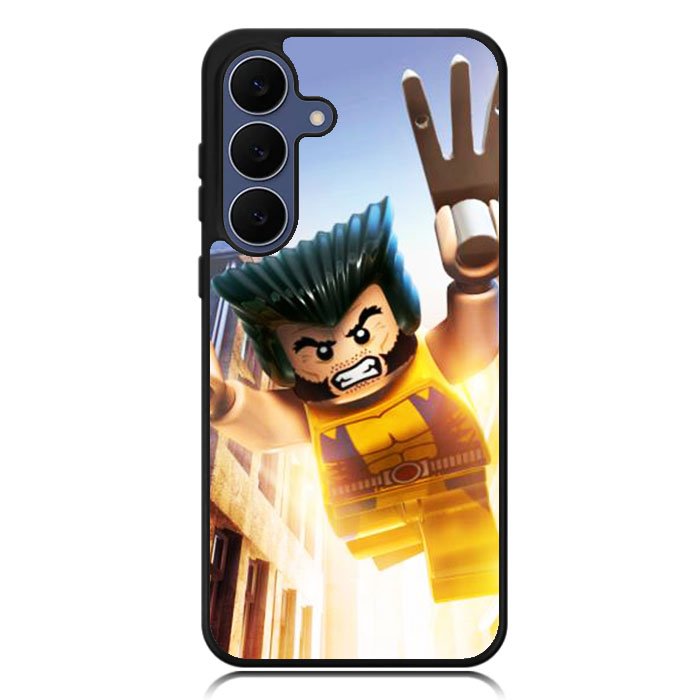 super heroes lego wolverine Samsung Galaxy S25 FE Case BC2996
