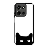black cat Motorola Moto G 5G 2025 Case BC2999