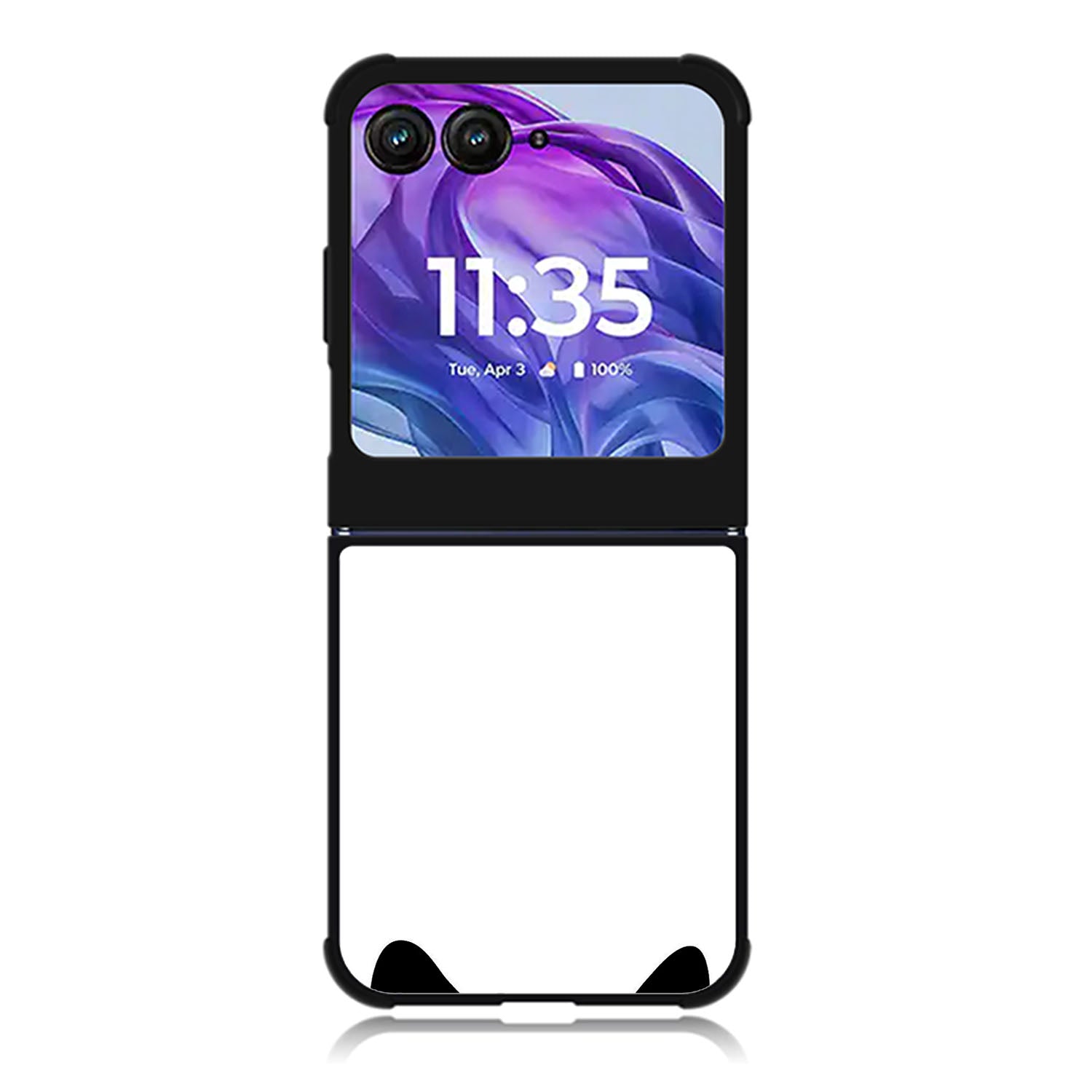 black cat Motorola Moto Razr 2024 , Moto Razr 50 Case FE2999